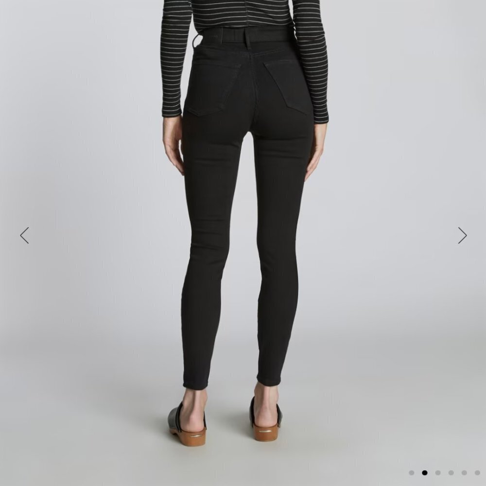 NWT Everlane the way high skinny jean black - Picture 3 of 6